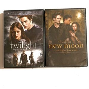 Twilight and Twilight New Moon DVD Movie Bundle